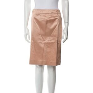 vintage christian dior by john galliano pink satin midi skirt (see description)